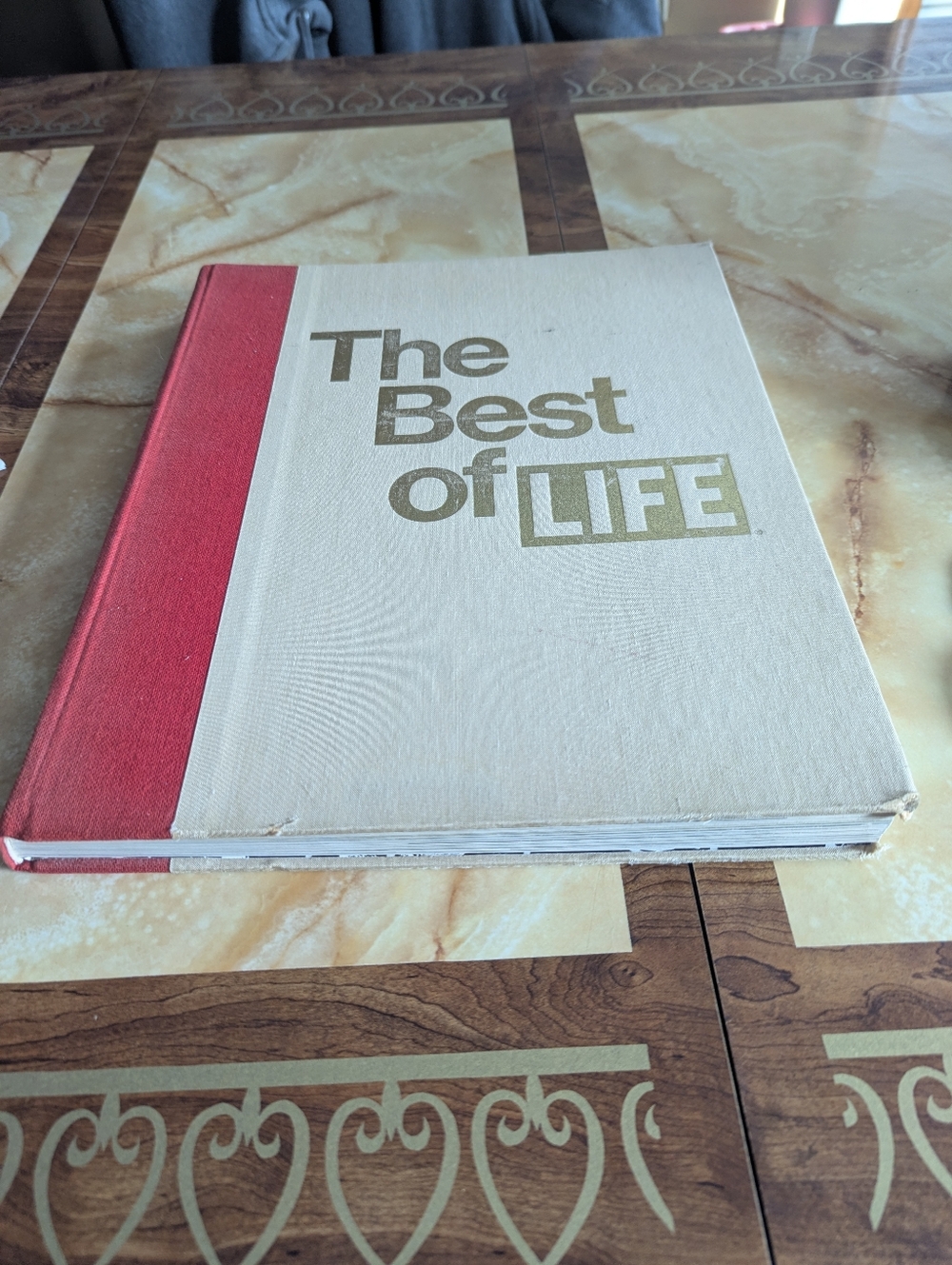 Vintage 1973 The Best Of Life Book